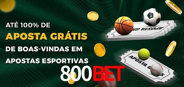 800BET Ate 100% de Aposta Gratis